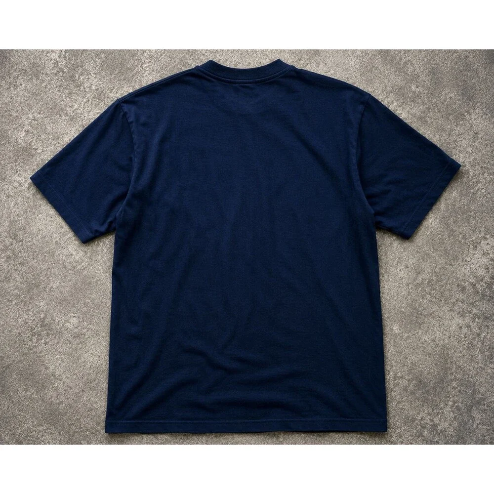 Scotland Navy Blue Scottish Flag Saltire Graphic Souvenir T Shirt Mens Large